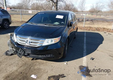 2012 Honda Odyssey Ex from USA, damaged, VIN 5FNRL5H43CB043191